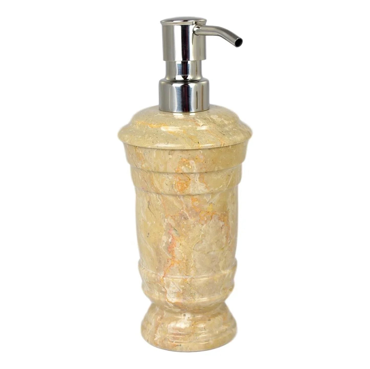Sahara Beige Marble Liquid Soap | Lotion Dispenser - PoshaBella