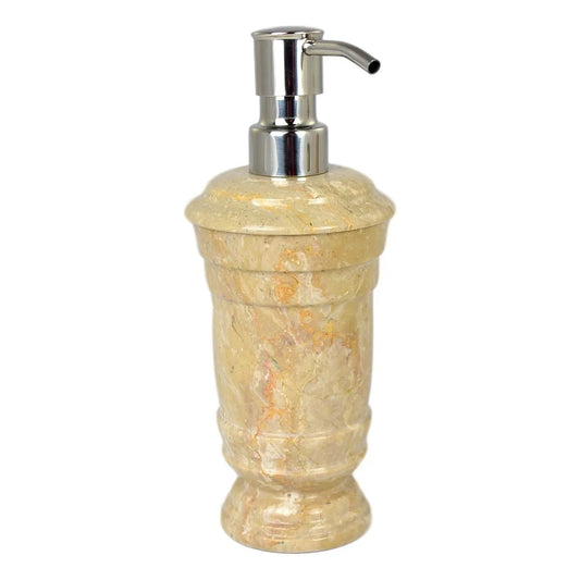 Sahara Beige Marble Liquid Soap | Lotion Dispenser - PoshaBella