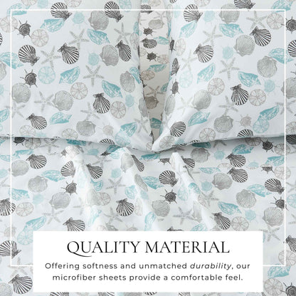 Coastal Printed Sheet Set - Newport Collection