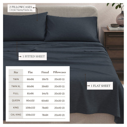 4-Piece Jersey Sheet - Carmen Collection