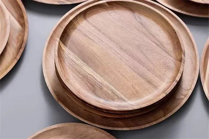 Serving Platter - Eco-Friendly Wood Round
