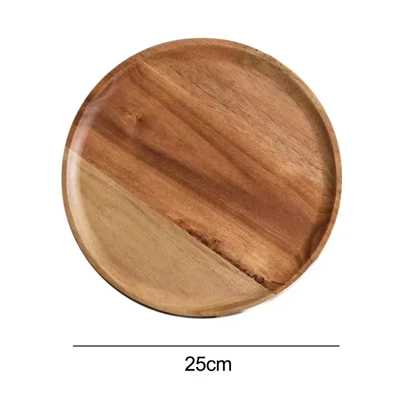 Serving Platter - Eco-Friendly Wood Round
