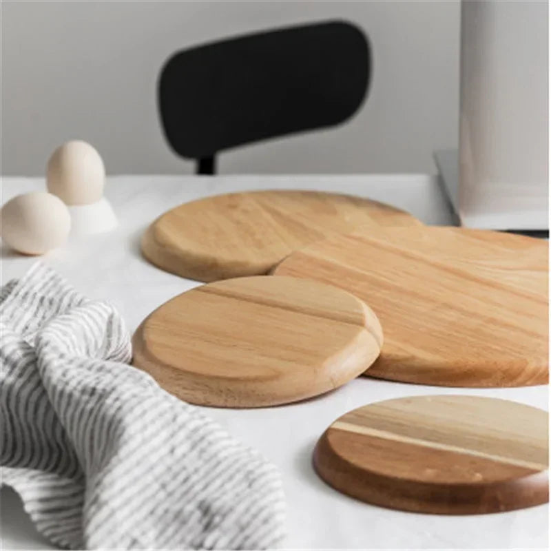 Serving Platter - Eco-Friendly Wood Round