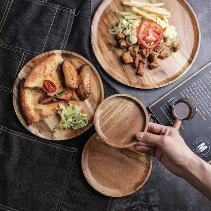 Serving Platter - Eco-Friendly Wood Round