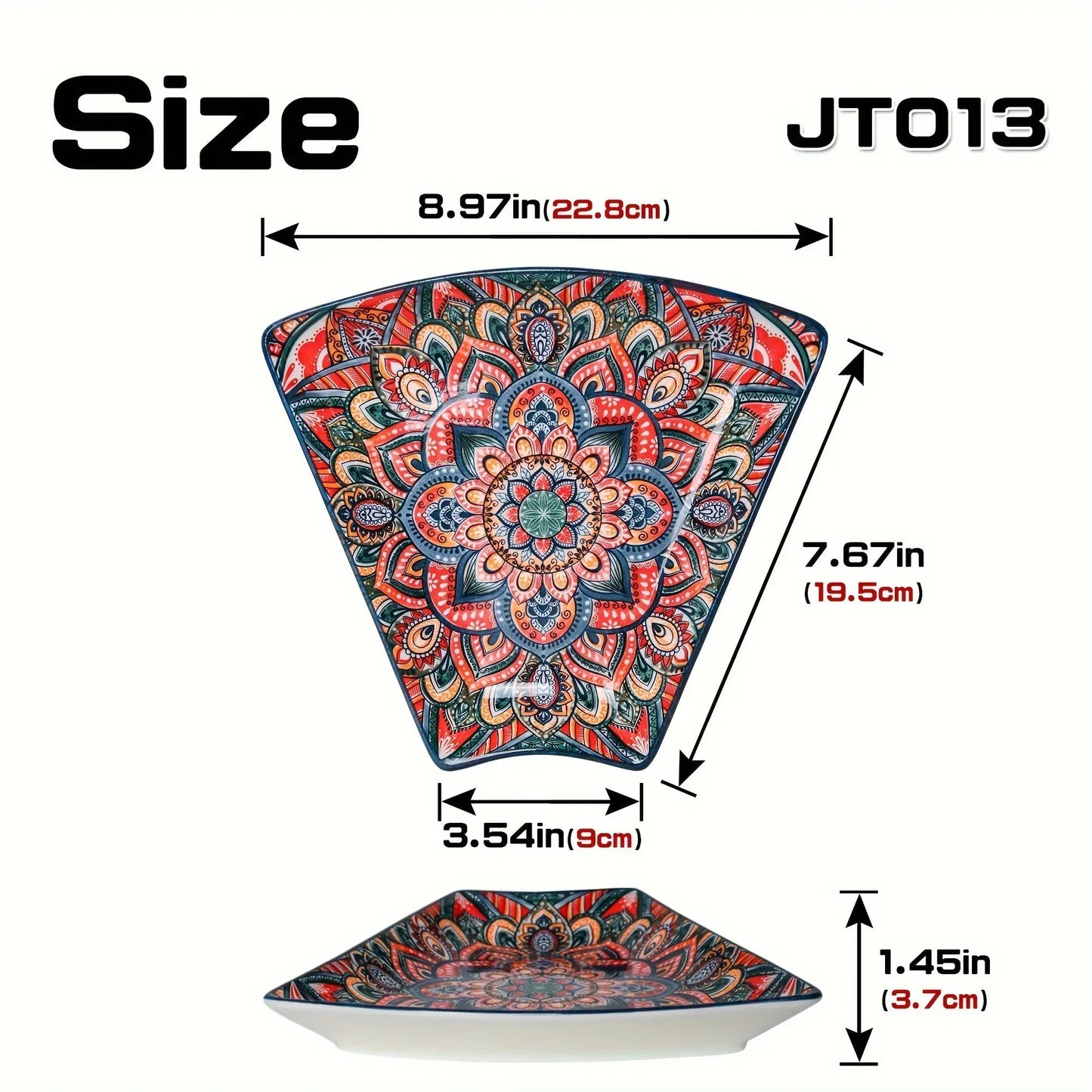Serving Platter - Lacquered Ceramic Tiered