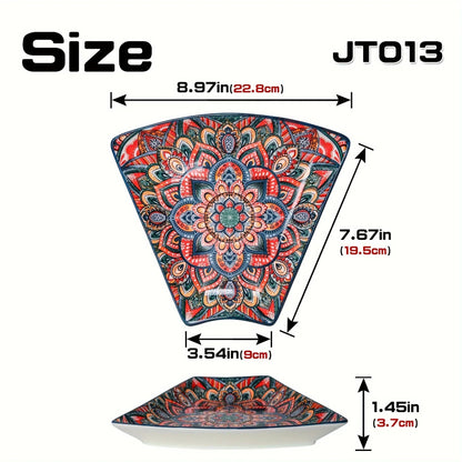 Serving Platter - Lacquered Ceramic Tiered