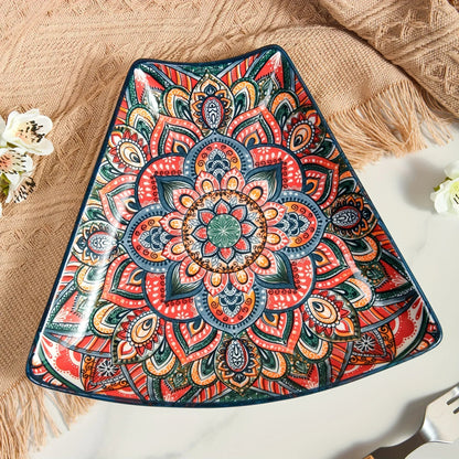 Serving Platter - Lacquered Ceramic Tiered