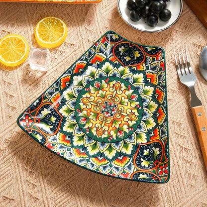 Serving Platter - Lacquered Ceramic Tiered