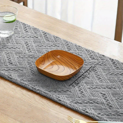Serving Tray - Washable Plastic Striped
