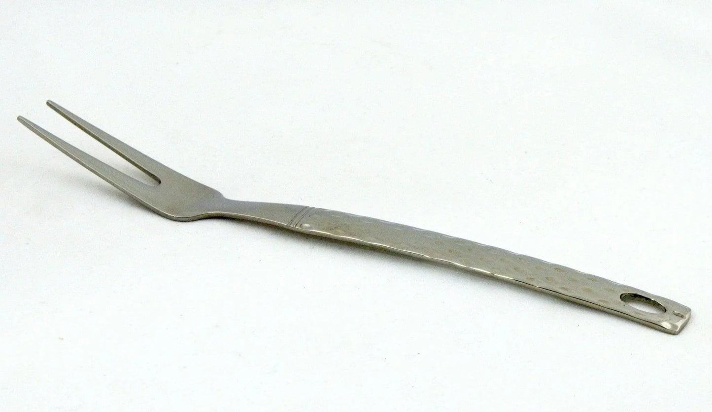 Serving Utensils Set with Hammered Design Handles - PoshaBella