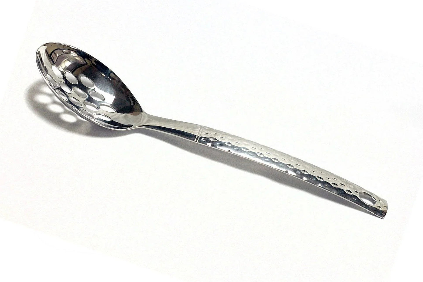 Serving Utensils Set with Hammered Design Handles - PoshaBella