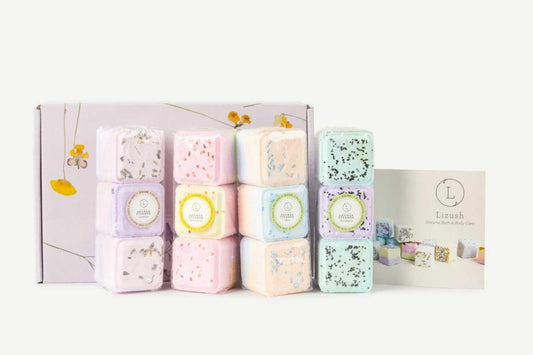 12-Piece Shower Steamers Gift Set – Natural Aromatherapy