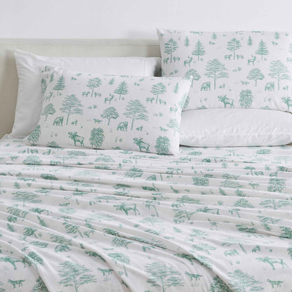 4-Piece Turkish Cotton Flannel Sheet - Stratton Collection