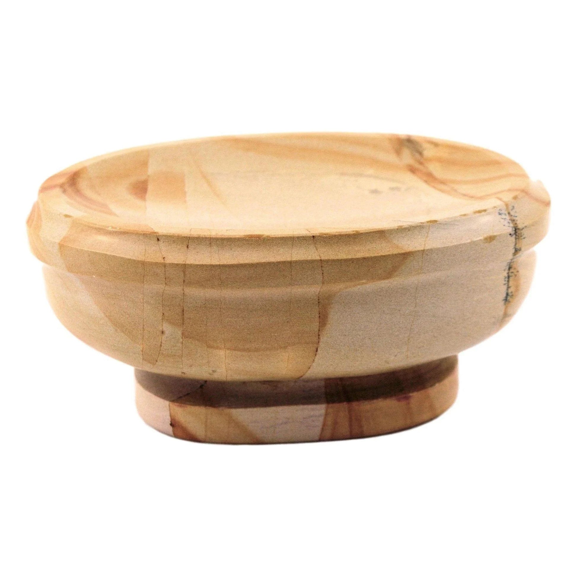 Soap Dish of Teak Marble - PoshaBella