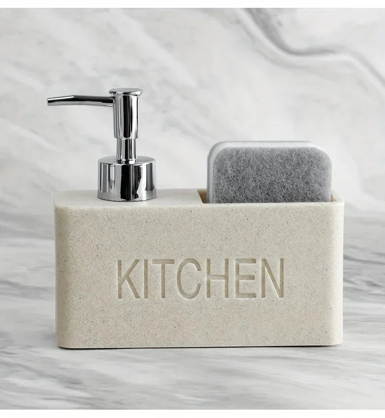 Soap Dispenser - Freestanding White Ceramic