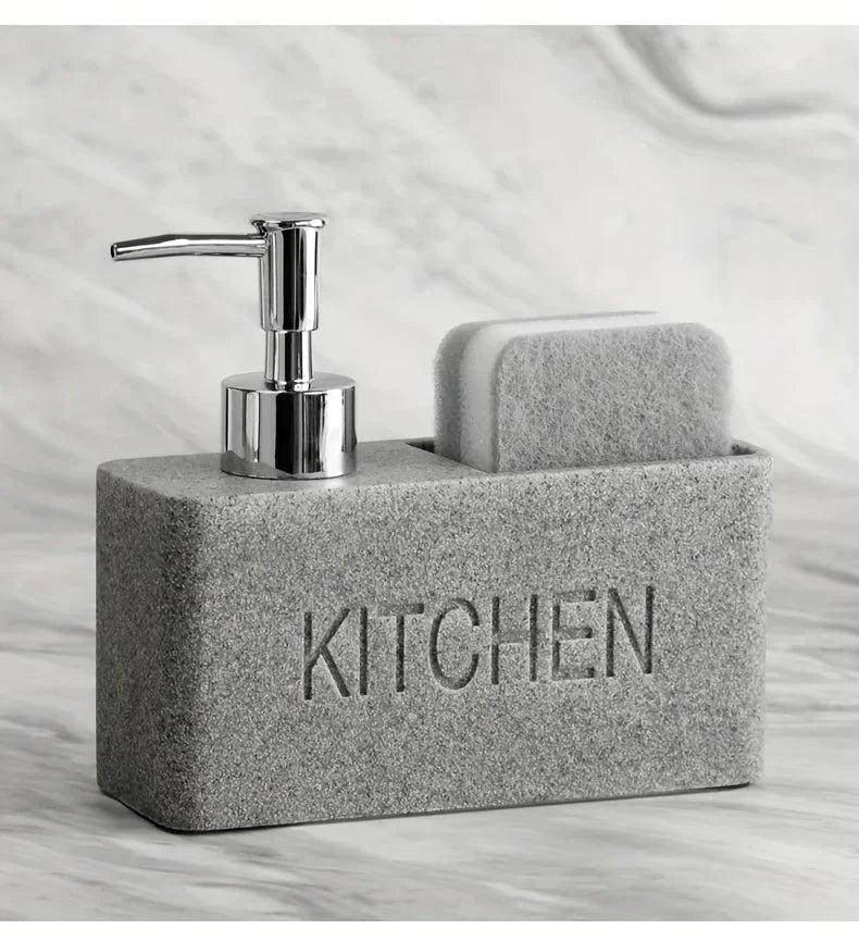 Soap Dispenser - Freestanding White Ceramic