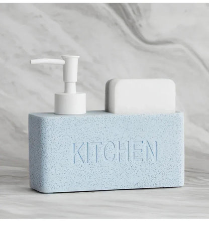 Soap Dispenser - Freestanding White Ceramic