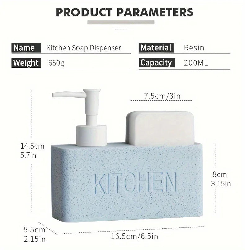 Soap Dispenser - Freestanding White Ceramic