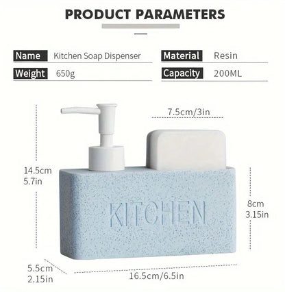Soap Dispenser - Freestanding White Ceramic
