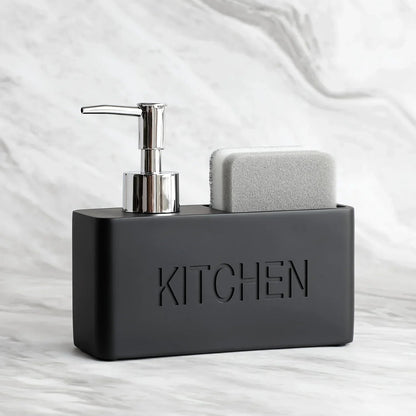 Soap Dispenser - Freestanding White Ceramic