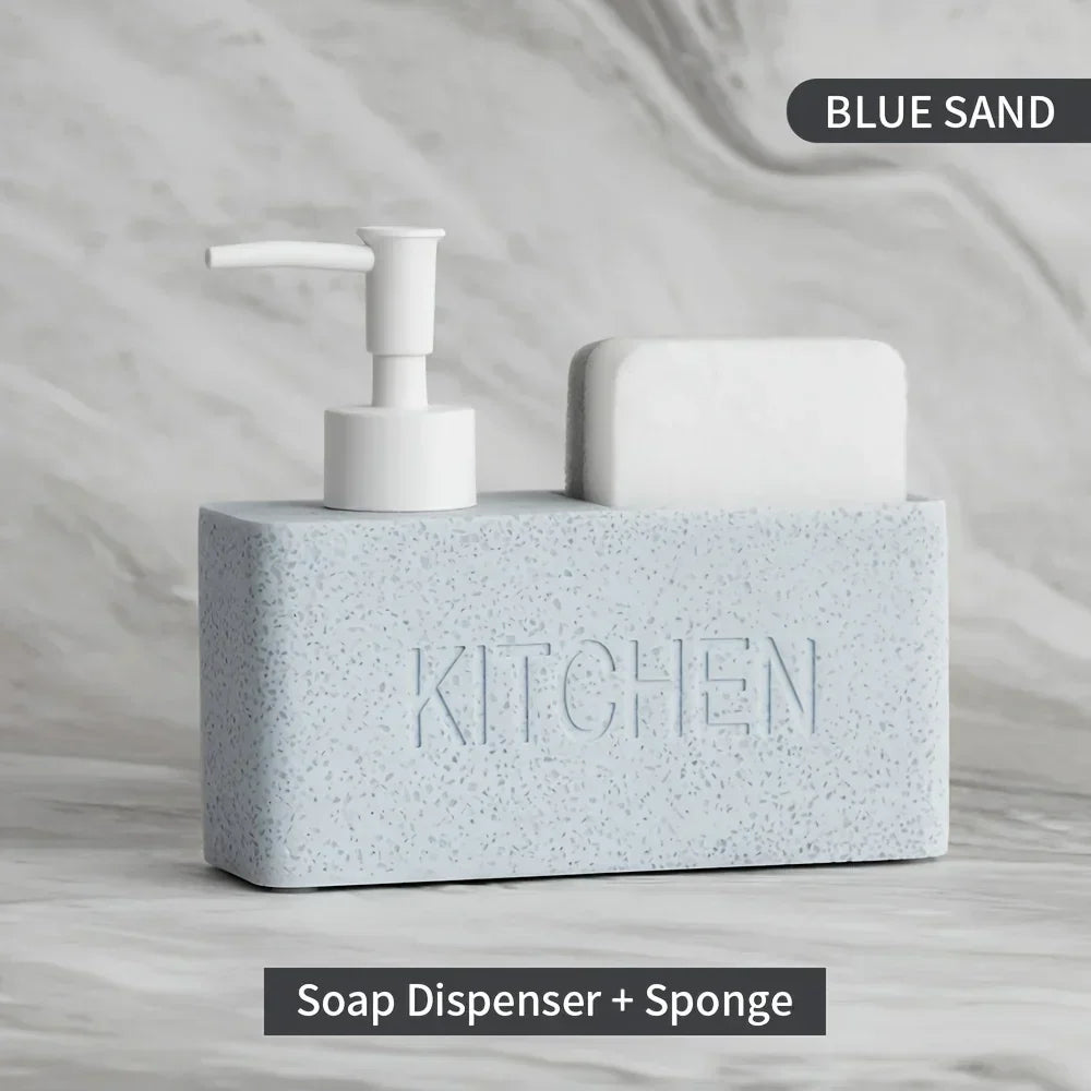 Soap Dispenser - Freestanding White Ceramic