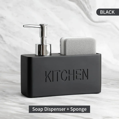 Soap Dispenser - Freestanding White Ceramic