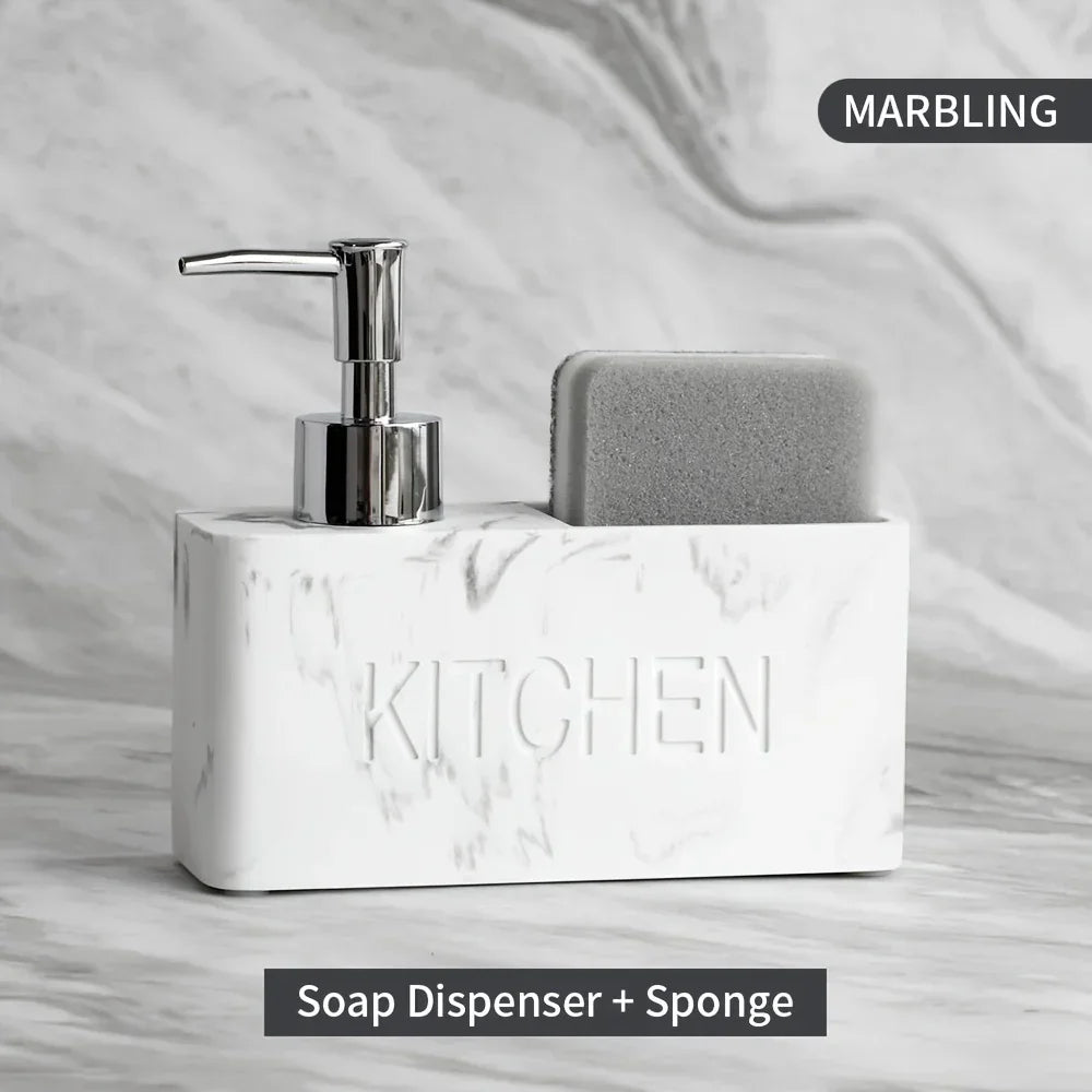 Soap Dispenser - Freestanding White Ceramic