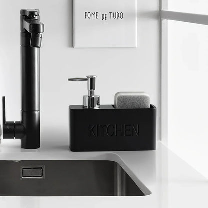 Soap Dispenser - Freestanding White Ceramic