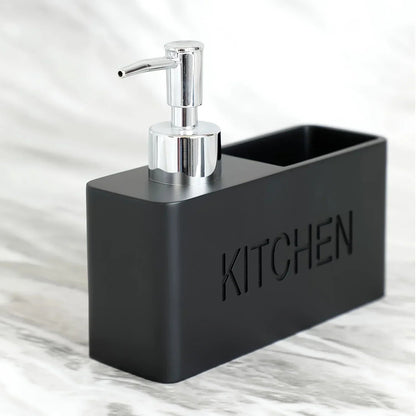 Soap Dispenser - Freestanding White Ceramic