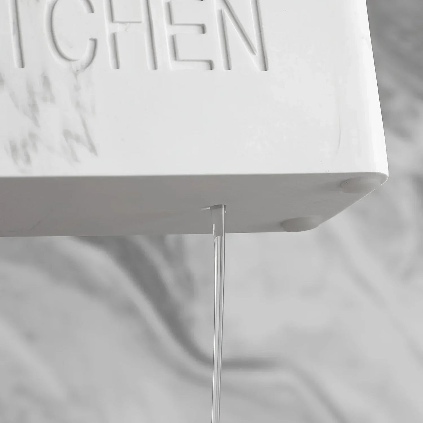 Soap Dispenser - Freestanding White Ceramic