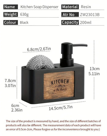 Soap Dispenser - Refillable Plastic