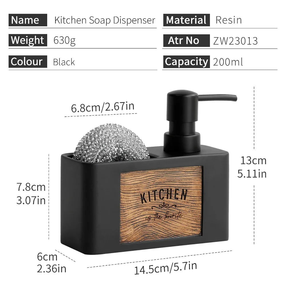 Soap Dispenser - Refillable Plastic