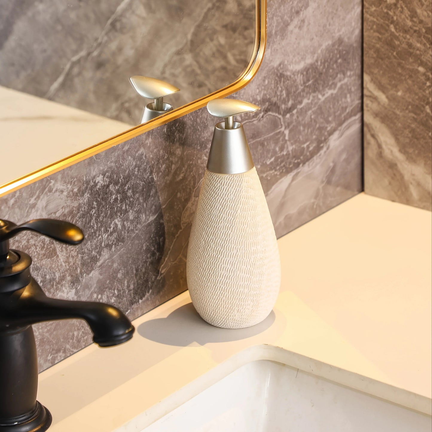 Soap Dispenser - Stainless Steel Pump