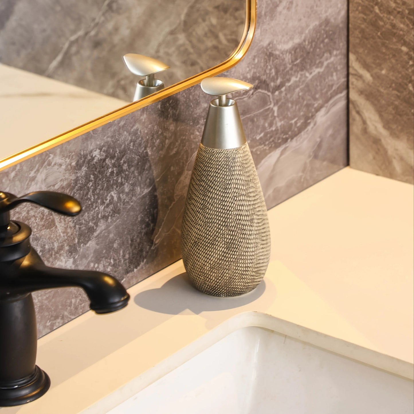 Soap Dispenser - Stainless Steel Pump