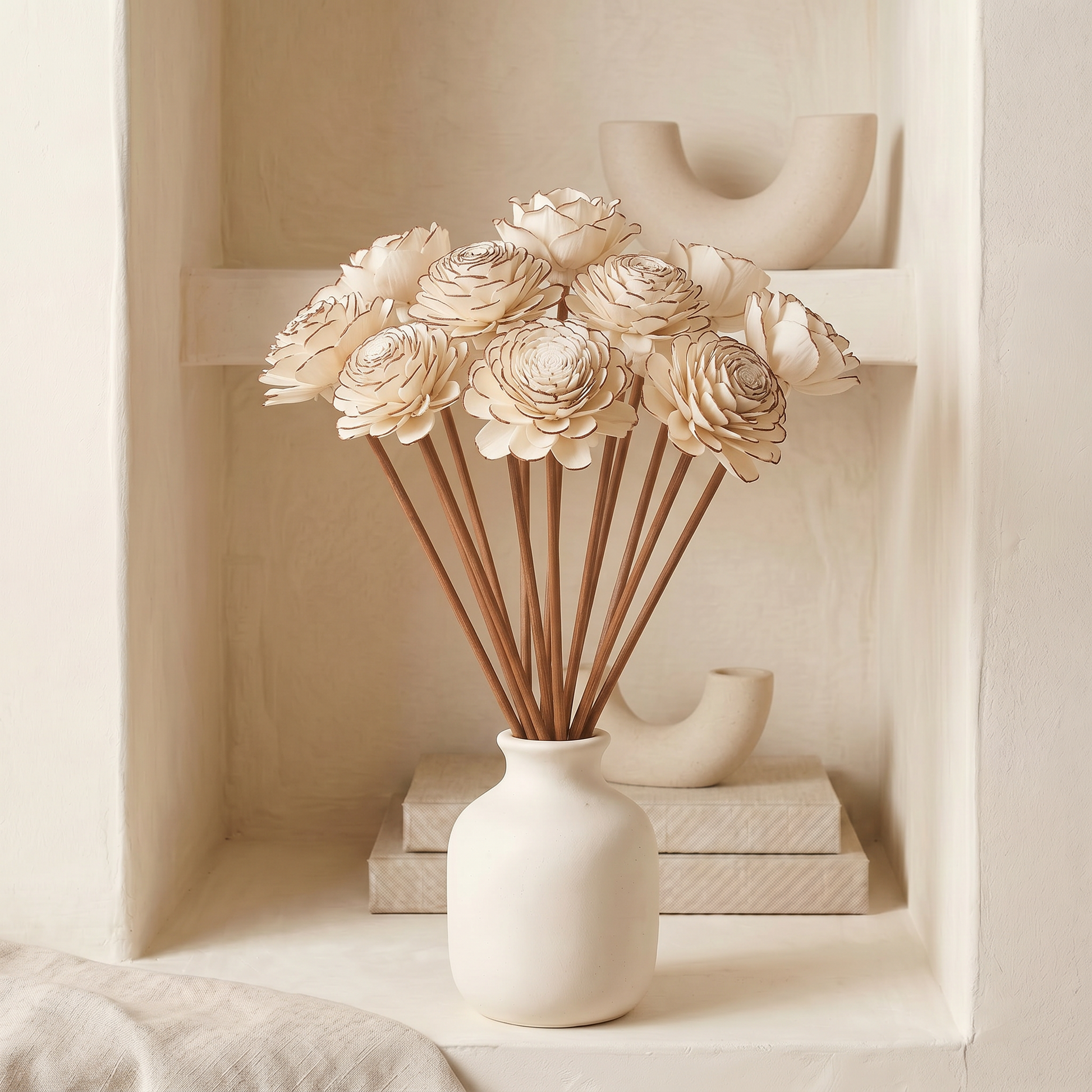 Sola Wood Flower Reed Diffuser Sticks, 9" — 12 Pack Sunsum® Intentional Living