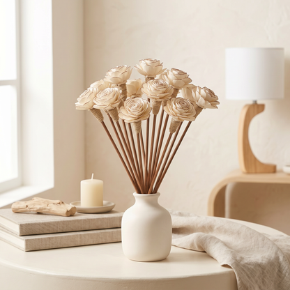 Sola Wood Flower Reed Diffuser Sticks, 9" — 12 Pack Sunsum® Intentional Living