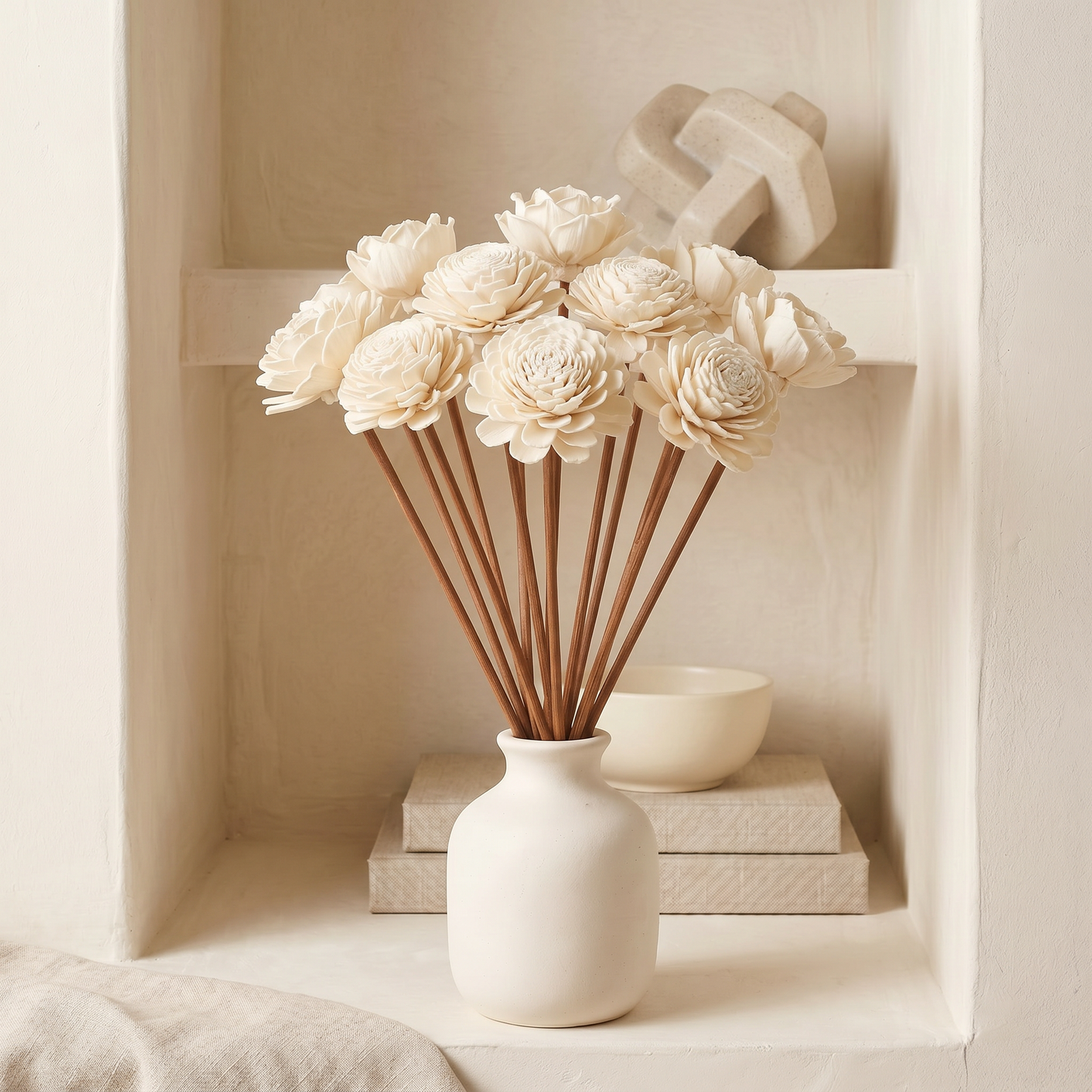 Sola Wood Flower Reed Diffuser Sticks, 9" — 12 Pack Sunsum® Intentional Living