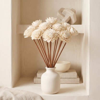 Sola Wood Flower Reed Diffuser Sticks, 9" — 12 Pack Sunsum® Intentional Living