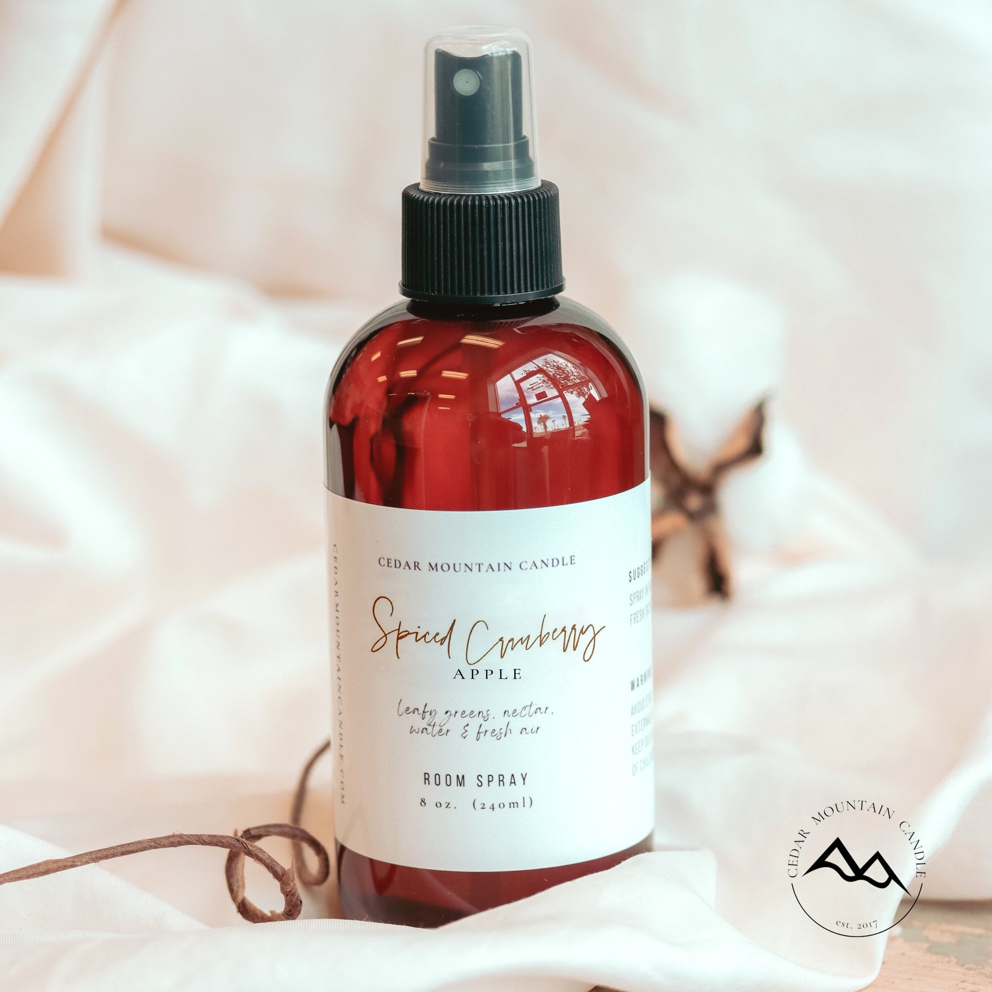 8 oz Room Spray - Spiced Cranberry Apple - PoshaBella
