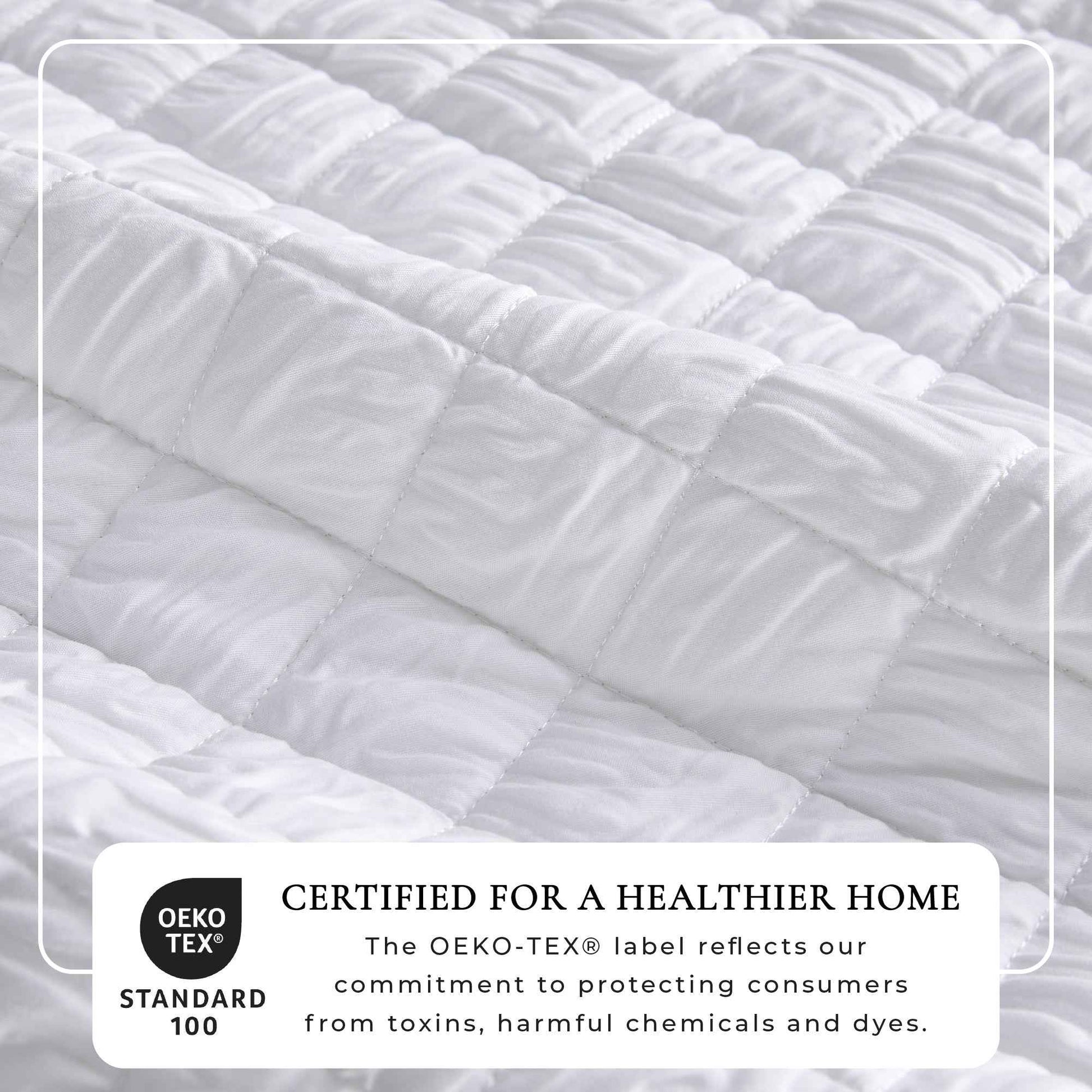Diamond Embossed Quilt Set - Diamond Microsculpt Collection