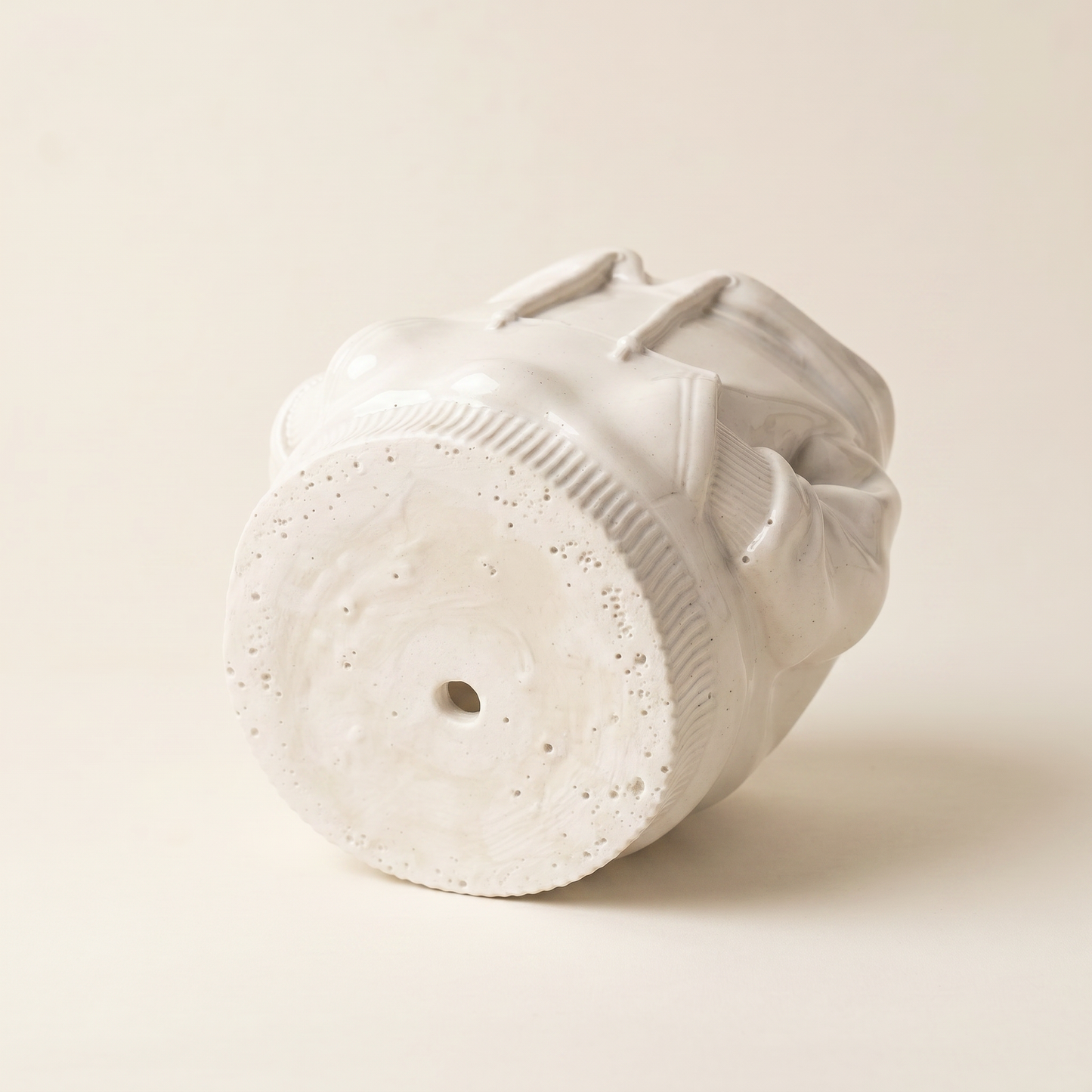 Hoodie Planter, Gypsum White 4" Sunsum® Intentional Living