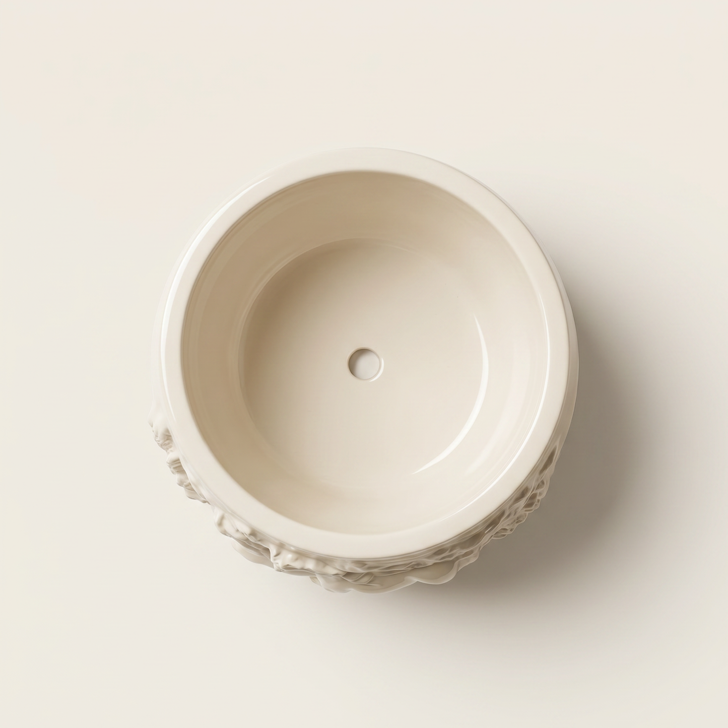 Mustang Horse Relief Planter, Gypsum White 3" Sunsum® Intentional Living