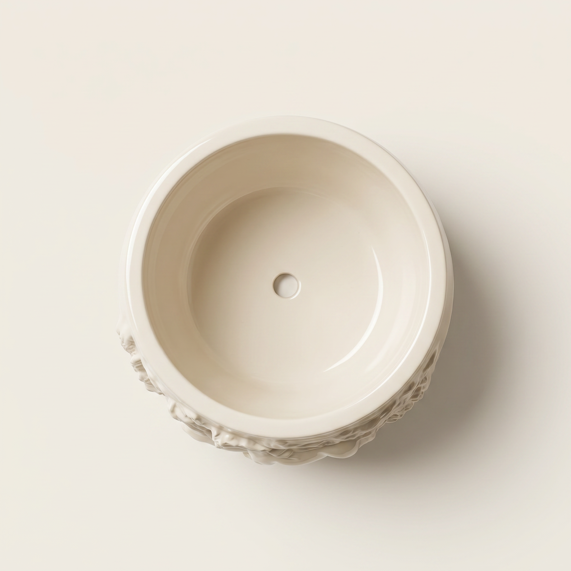 Mustang Horse Relief Planter, Gypsum White 3" Sunsum® Intentional Living