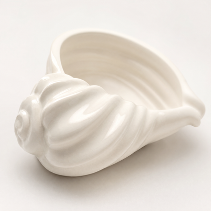 Nautilus Shell Bowl, Gypsum White 6.5" Sunsum® Intentional Living