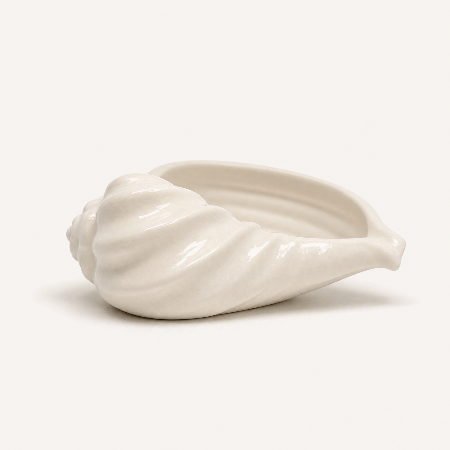 Nautilus Shell Bowl, Gypsum White 6.5" Sunsum® Intentional Living
