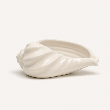 Nautilus Shell Bowl, Gypsum White 6.5" Sunsum® Intentional Living