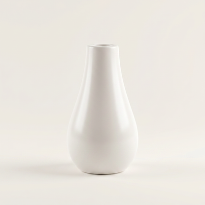 Classic Milk Bottle Vase, Gypsum White 5" Sunsum® Intentional Living