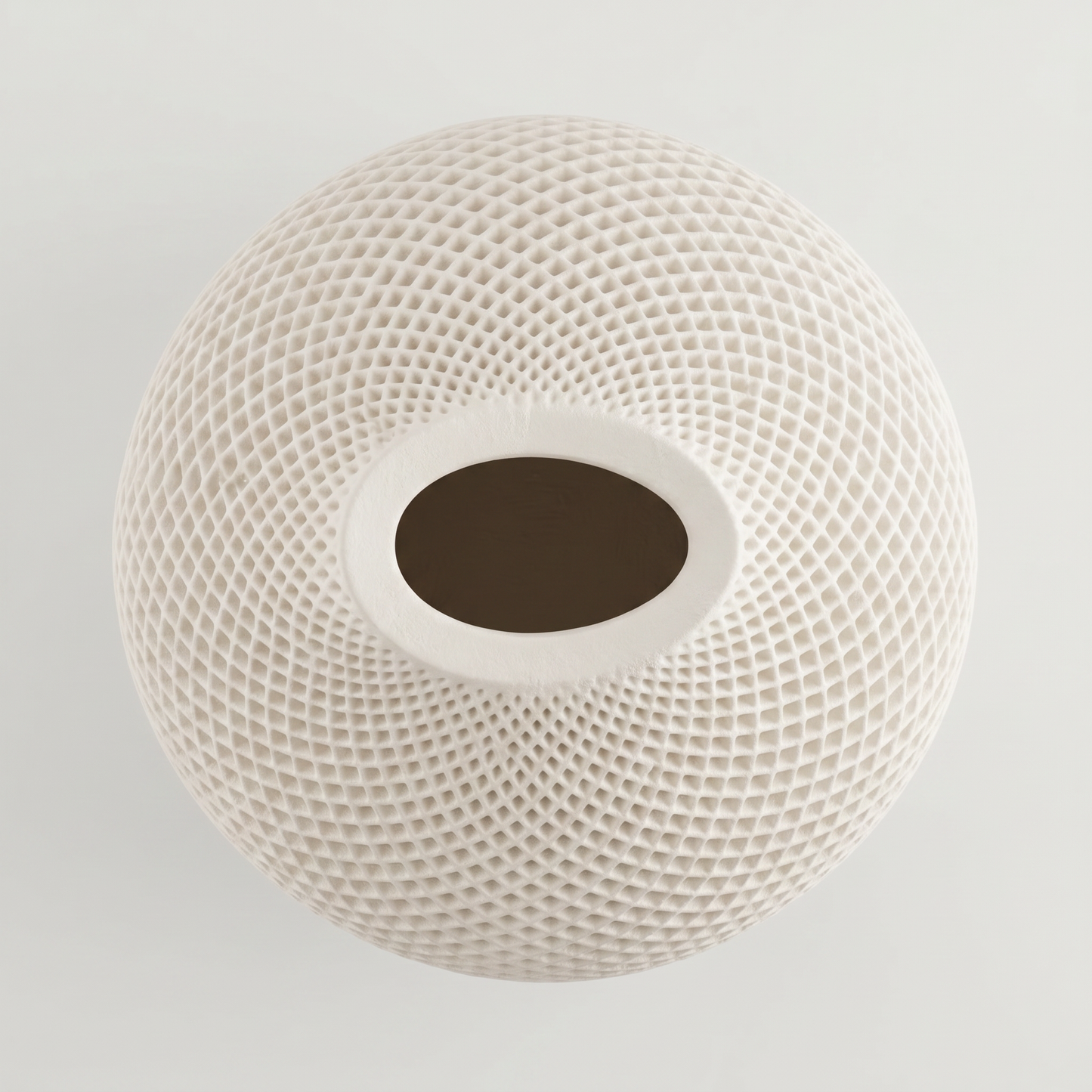 Teardrop Honeycomb Vase, Gypsum White 5" Sunsum® Intentional Living