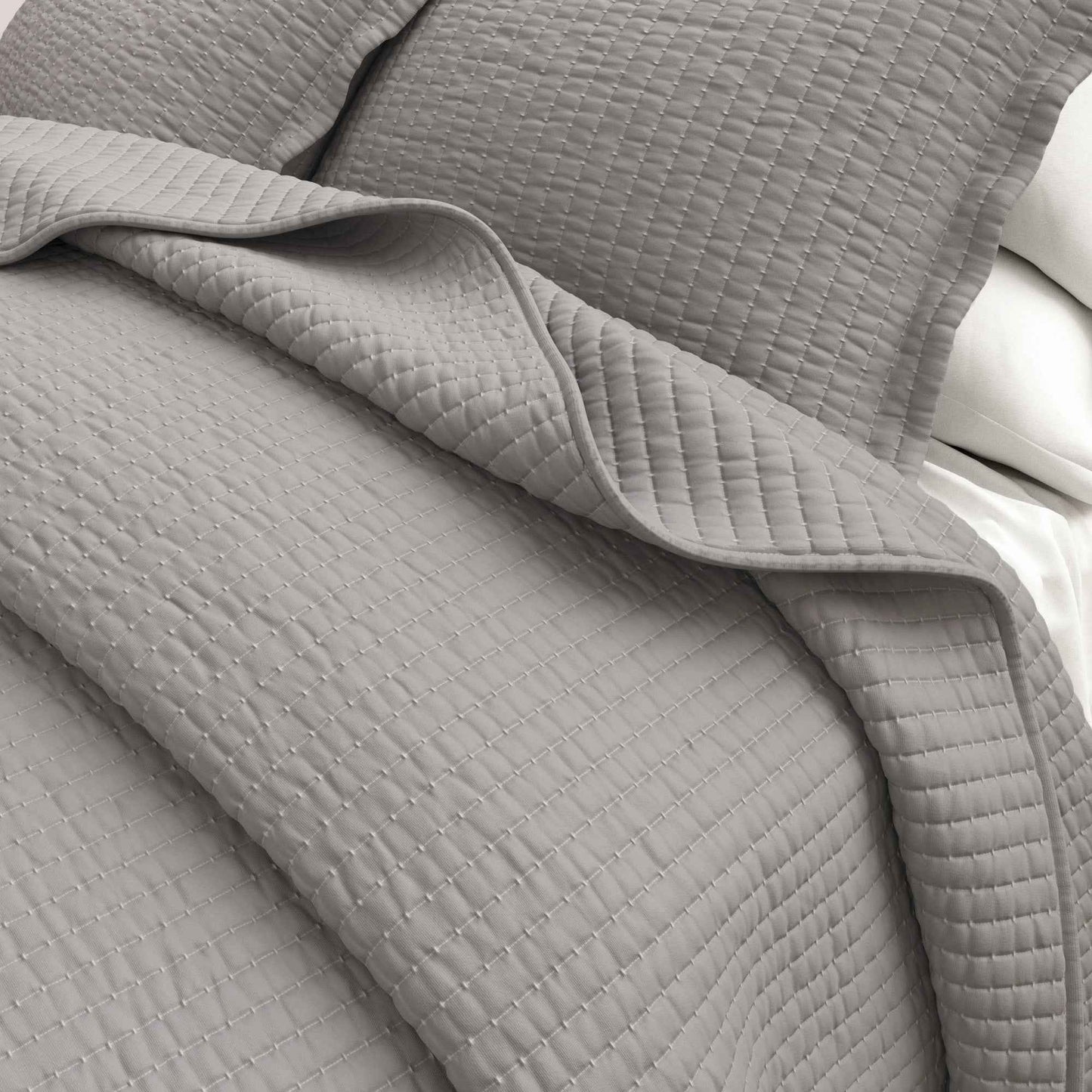 3-Piece Solid Quilt - Alicia Collection
