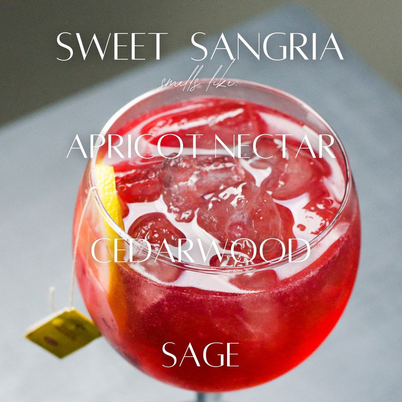 13 oz Mason Jar Soy Candle - Sweet Sangria